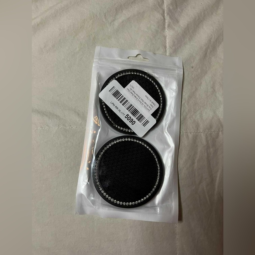 BNIP car cup holder coasters